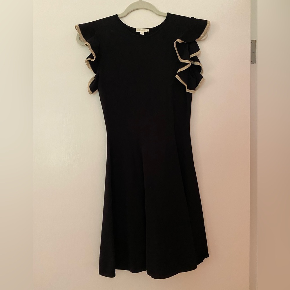 Shoshanna Flutter Sleeve Dress